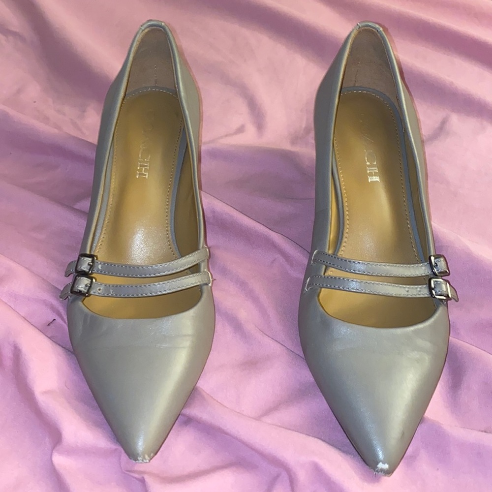 Coach strappy pumps